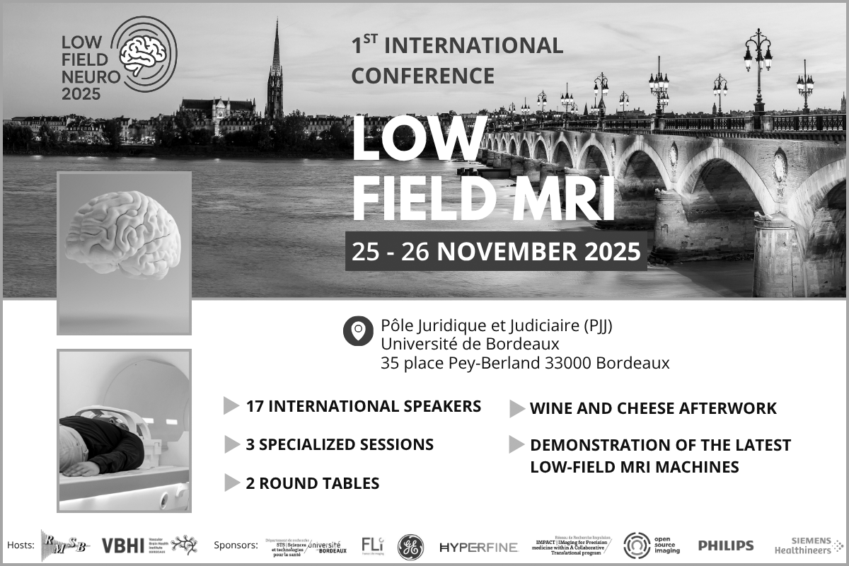 Visuel de l'article sur le symposium Low Field Neuro 2025