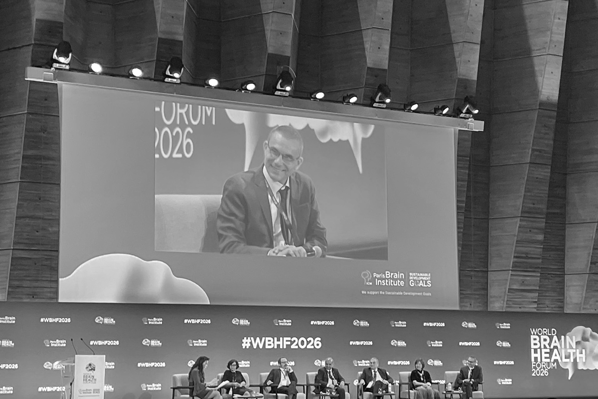 Picture of the article about VBHI at the World Brain Health Forum